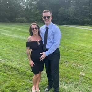 H&M Black Ruched Bodycon Dress